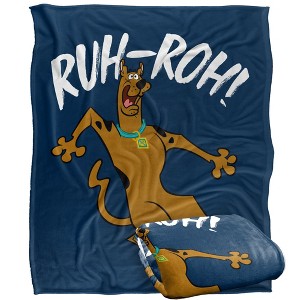 Scooby-Doo Ruh Roh Officially Licensed Silky Touch Super Soft Throw Blanket 50" x 60" - 1 of 4