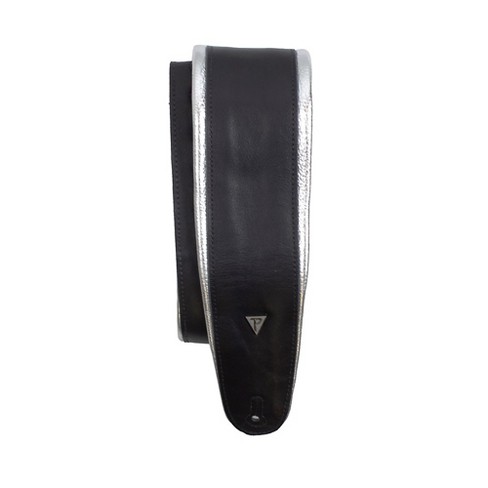 3.5 Black Padded Leather Guitar Strap - Perris Leathers