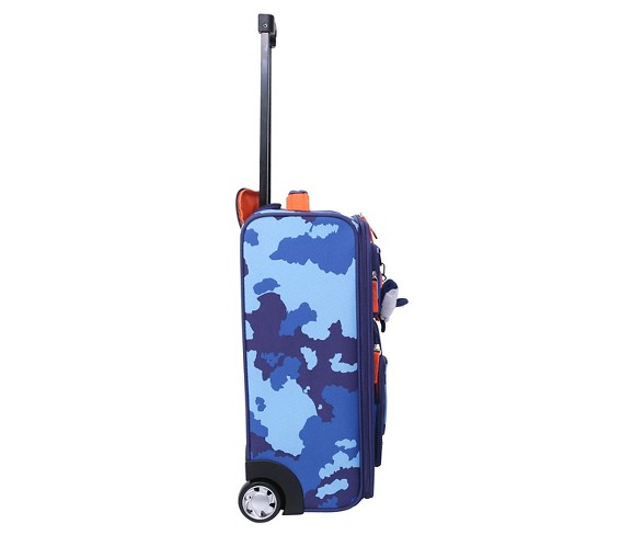 Crckt 18" Kids Carry On Suitcase - Blue Camo