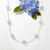 Ross-Simons 50.00 ct. t.w. Aquamarine Bead Station Necklace in 14kt Yellow Gold - 2 of 3