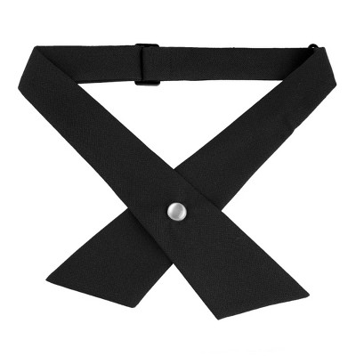 INSPIRE CHIC Women's Solid Color Adjustable Bow Tie Necktie
