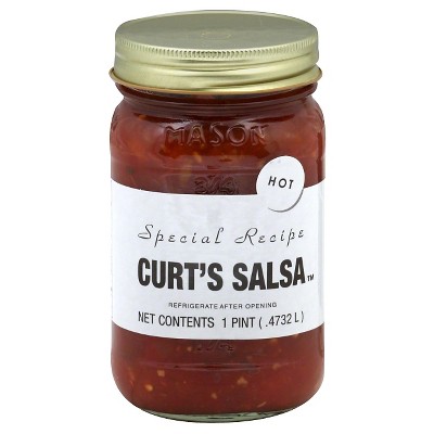 Curt's Special Recipe Salsa Hot 16oz