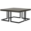 Amalya Coffee Table - Dark Grey - Safavieh - image 3 of 4