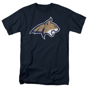 Men's Montana State University Distressed Primary T-Shirt - 1 of 4