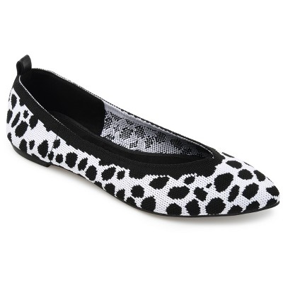 Journee Collection Womens Karise Slip On Pointed Toe Ballet Flats