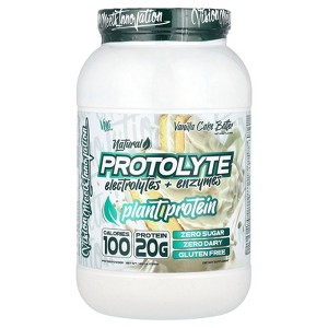 VMI Sports ProtoLyte, Plant Protein Powder, Vanilla Cake Batter, 1.6 lb (725 g) - 1 of 2