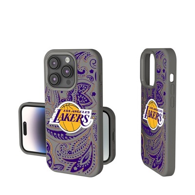 Keyscaper NBA Paisley Soft Touch Cell Phone Case for iPhone 15 Pro Max