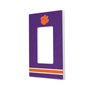 NCAA ACC Universities Stripe Hidden-Screw Light Switch Plate for Single Rocker - 1 of 4