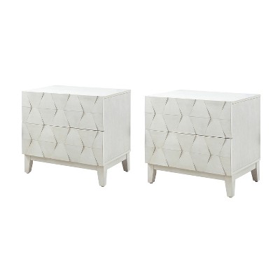 Paddy 2 - Drawer Nightstand Set of 2 | ARTFUL LIVING DESIGN