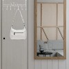 LunaLulinlk Over Door Hanger with 7 Hooks,White Coat Hooks,Cat DesignWall Hooks Punch-Free White - 4 of 4