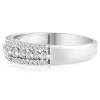 Pompeii3 1/3 carat Diamond Wedding Ring 10 KT White Gold - 2 of 4