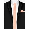 Jacob Alexander Men's Solid Color 2" Skinny Neck Tie - 3 of 4