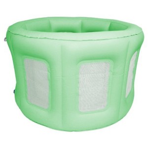 Swim Central 4-in-1 Room to Grow Portable Green Inflatable Baby Play Yard - 1 of 4