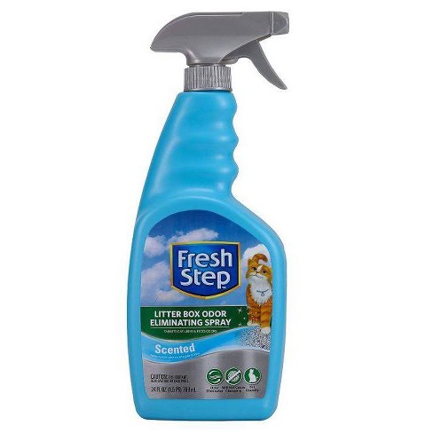 Fresh Step Litter Box Odor Eliminating Spray For Cats 24oz Target