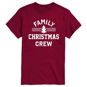 Men's - Instant Message - Family Christmas Crew Short Sleeve Graphic T-Shirt - 1 of 4