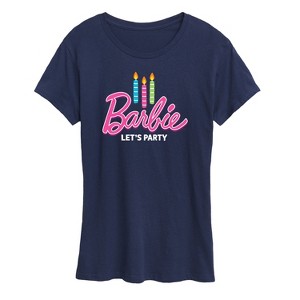 Women's - Barbie - Let's Party Short Sleeve Graphic T-Shirt - 1 of 4