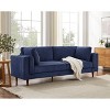 MINIMORE Modern Style 85''W Lassie 3Seater Square Arm Sofa - 2 of 4