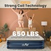 Dr. Air 18” Air Mattress with Electric Pump, Waterproof Velvety Top and Carry Bag - 4 of 4