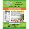 Larissa Veronica Hazelnut Cappuccino Brazilian Coffee (Gourmet, Naturally Flavored, Whole Coffee Beans) (8 oz, ZIN: 569308) - 2 of 4