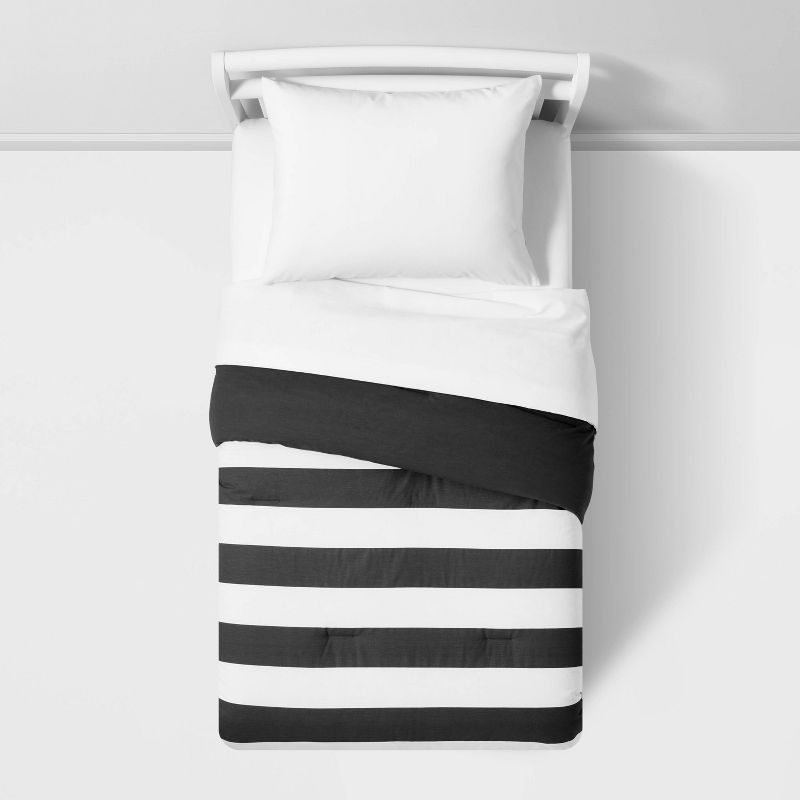 Rugby Striped Kids' Comforter Set - Pillowfort™, 2 of 9