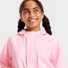Girls' Hooded Rain Coat - All In Motion™ - 3 of 3