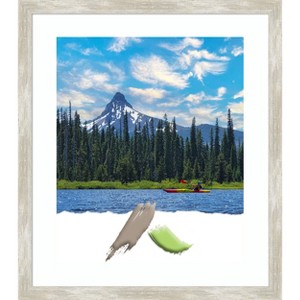 Amanti Art Crackled Metallic Narrow Picture Frame - 1 of 4