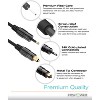FosPower 24K Gold-Plated Toslink to Mini Toslink Cable - 10FT, S/PDIF Digital Optical  Audio Cable, Premium Fiber Core Optical Cable - 3 of 4