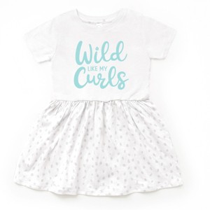 The Juniper Shop Wild Like My Curls Toddler Dress - 1 of 4