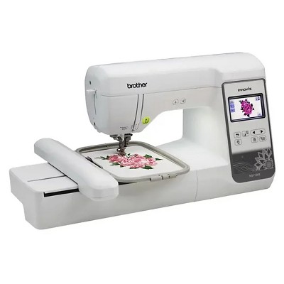 Brother NS1150E White Computerized Embroidery Machine with Color Screen