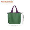 Unique Bargains Reusable Foldable Washable Shopping Totes Drawstring Lightweight Grocery Bag - 2 of 4
