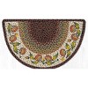 Earth Rugs Holiday Floral Slice Printed Tread – Farmhouse Lodge Table or Wall Accent - 2 of 3