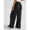 Womens Wide Leg Sweatpants High Waisted Baggy Pants Drawstring Athletic Joggers - 3 of 4