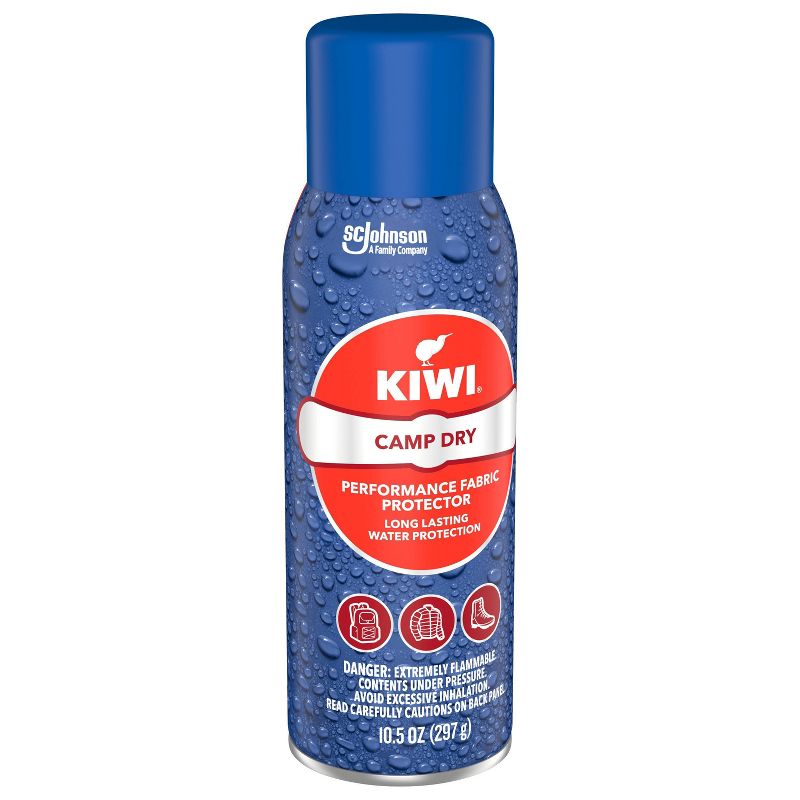KIWI Camp Dry Performance Fabric Protector Water Repellent Aerosol Spray - 10.5oz/1ct, 6 of 7