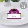 Big Dot of Happiness Happy Halloween - Witch Party Tent Buffet Card - Table Setting Name Place Cards - Set of 24 - 2 of 4