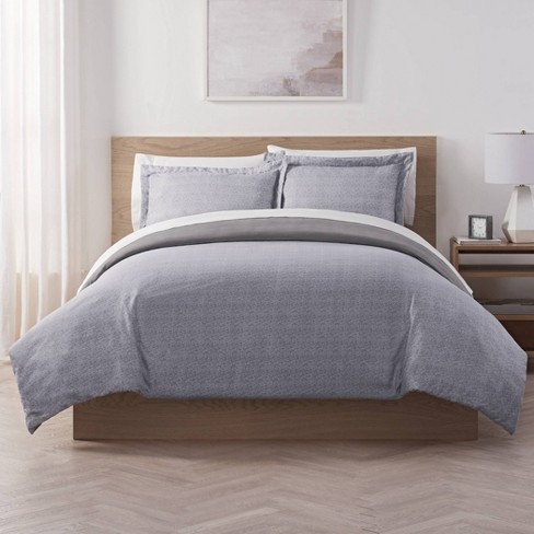 Supersoft Reversible Cooling Duvet & Sham Set - Serta : Target