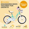 RoyalBaby Princess Girl Kids Bicycle with Training Wheels - 3 of 4