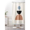 Arielsinhaha Virgo Memory Foam Bath Rug Cream - Deny Designs - 2 of 3