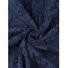 INSPIRE CHIC Women's Elegant Stretch Knit Cap Sleeve Allover Floral Lace Bodycon Dress - 4 of 4