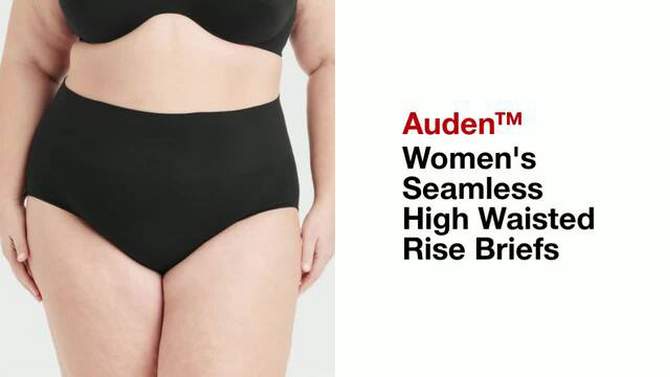 Women's Seamless High Waisted Rise Briefs - Auden™, 2 of 4, play video