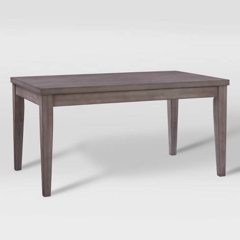 Washed gray deals dining table