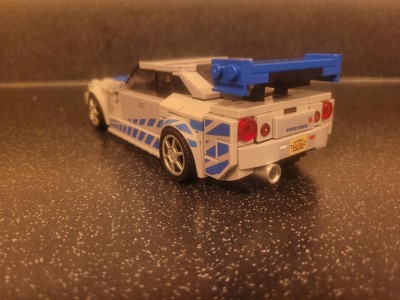 LEGO Speed Champions 2 Fast 2 Furious Nissan Skyline GT-R (R34) 76917 (319  Pieces)
