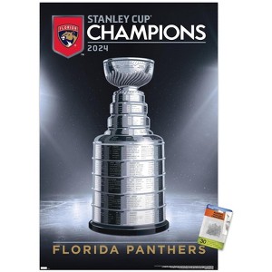 Trends International NHL Florida Panthers - 2024 Stanley Cup Team Logo Unframed Wall Poster Prints - 1 of 4