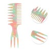 Unique Bargains 3 in 1 Fish Bone Hair Comb 1 Pc - 2 of 4