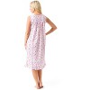 Casual Nights Women's Sleeveless Floral Lace and Ribbon Nightgown - 2 of 4