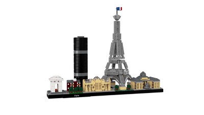 LEGO 21044, Architecture Parigi, Con Torre Eiffel E Museo Del Louvre,  Modellismo Monumenti, Set Da Collezione Skyline : LEGO: .it: Giochi e  giocattoli