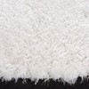 Cloud Shag Standalone Power Loomed Area Rug - White - 6'7" round - Safavieh. - 3 of 3