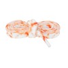 INSPIRE CHIC Sneakers Orange Flat Gradient Crackle Alien Sun Pattern Athletic Shoelaces 1 Pair - 2 of 4