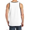 Mafoose Mens Solid Cotton Tank Top Sleeveless Tee Shirt for Sports, Gym, Fitness, Beach - 4 of 4
