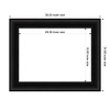 Amanti Art Parlor Black Framed Magnetic Dry Erase Board - 4 of 4