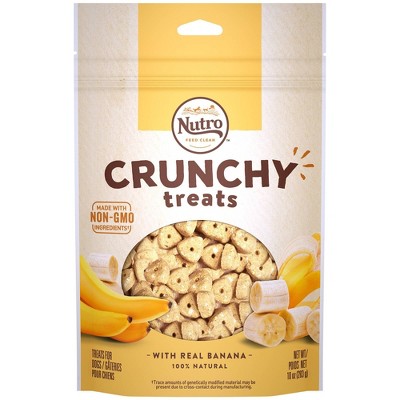 Nutro Crunchy Banana Dog Treats - 10oz